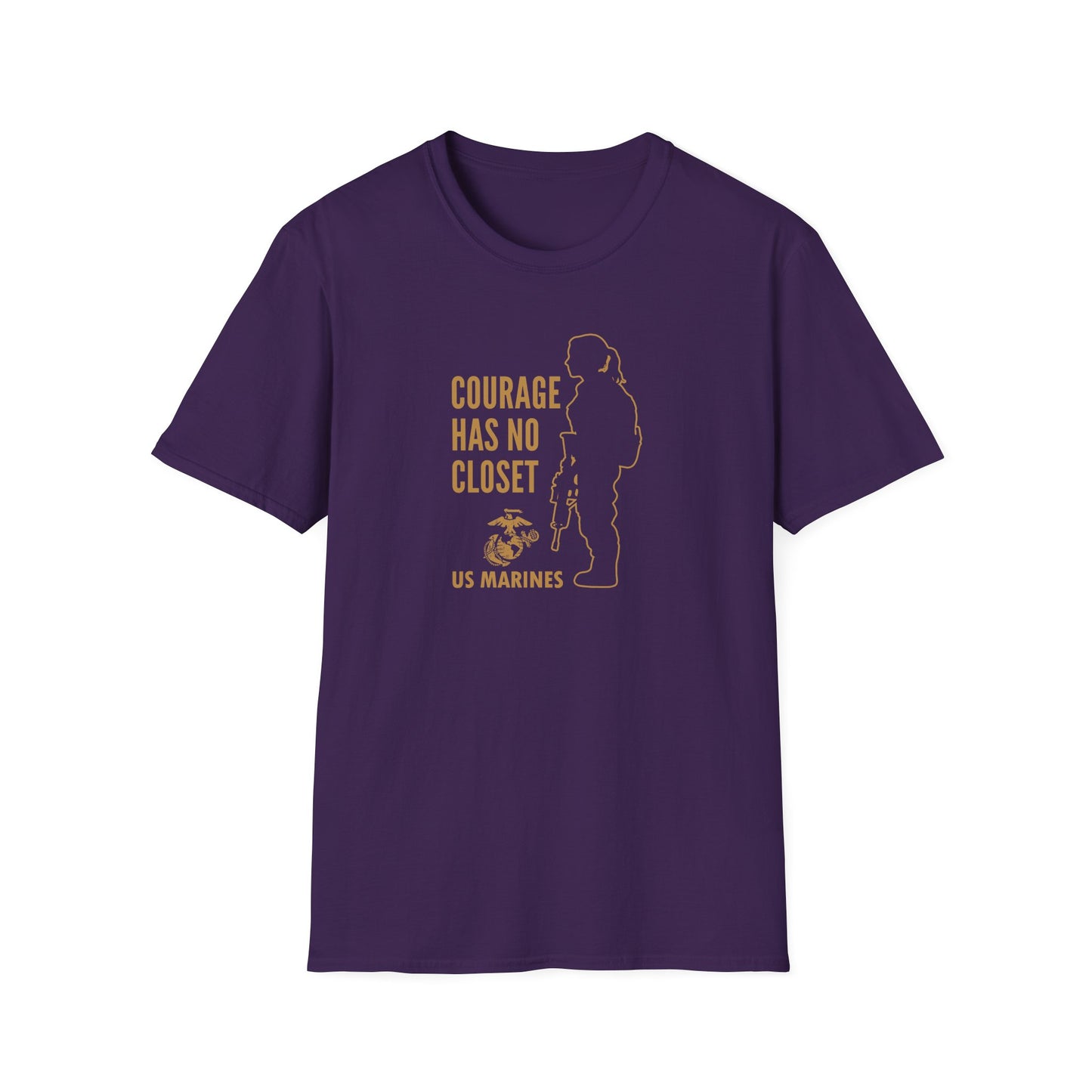 US Marines “Courage Has No Closet” T-Shirt