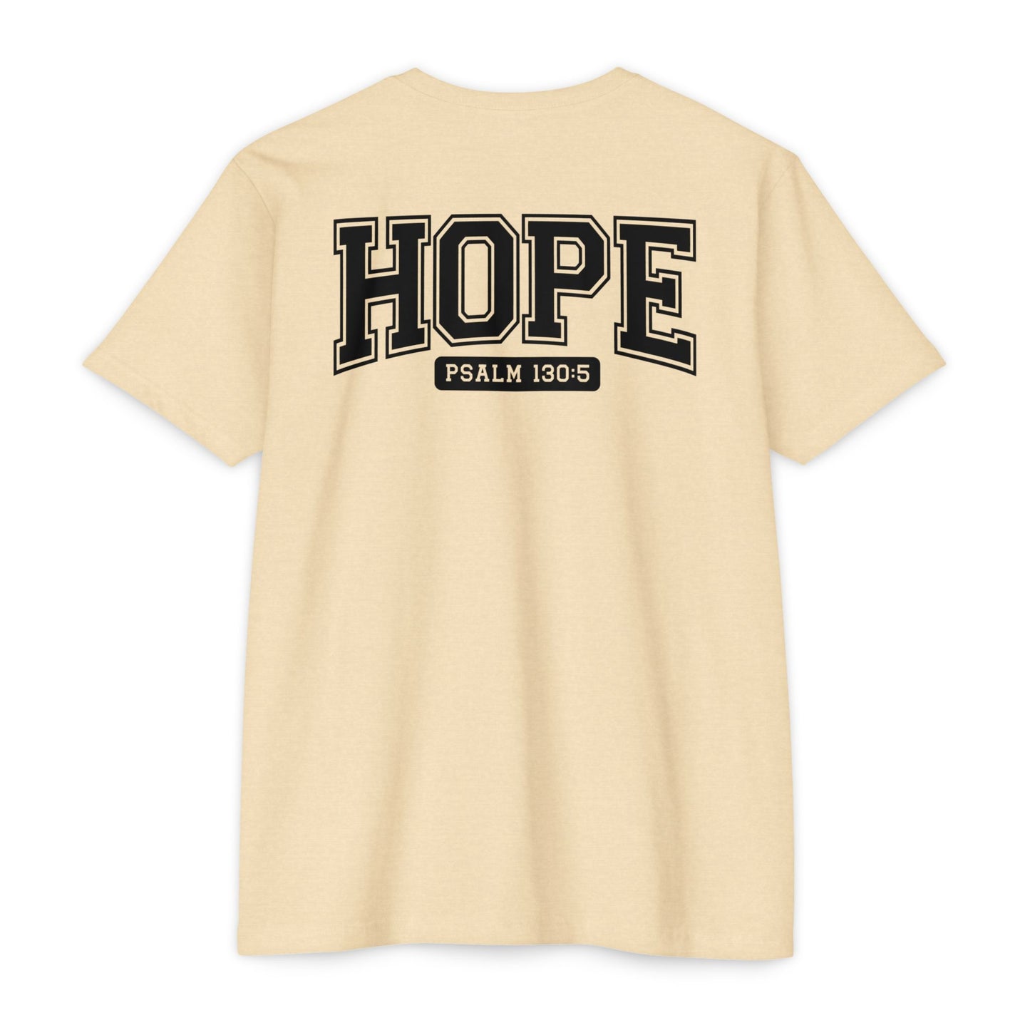 Hope Psalm 130:5 T-Shirt — Inspirational Faith Tee
