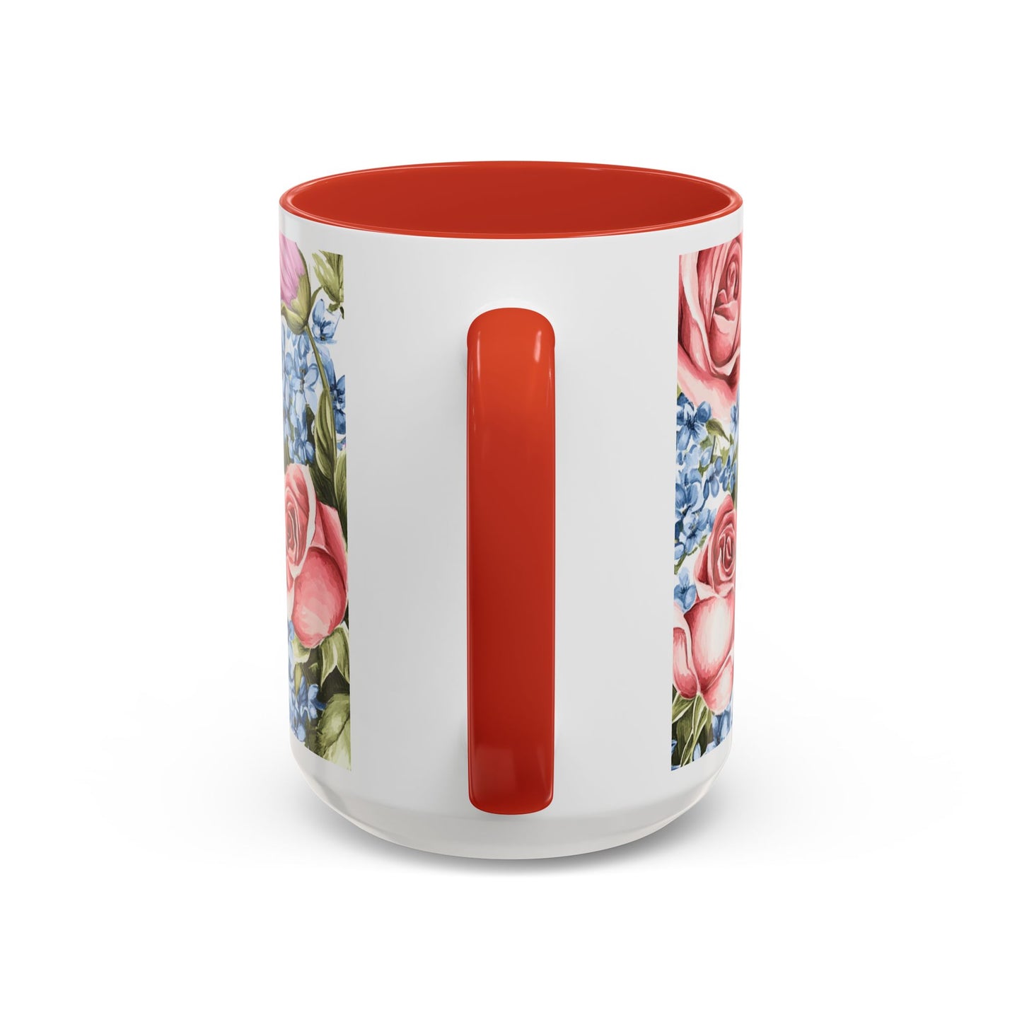 Mother's Day Butterfly Floral Coffee Mug – "Happy Mother's Day" Accent Mug (11/15 oz)
