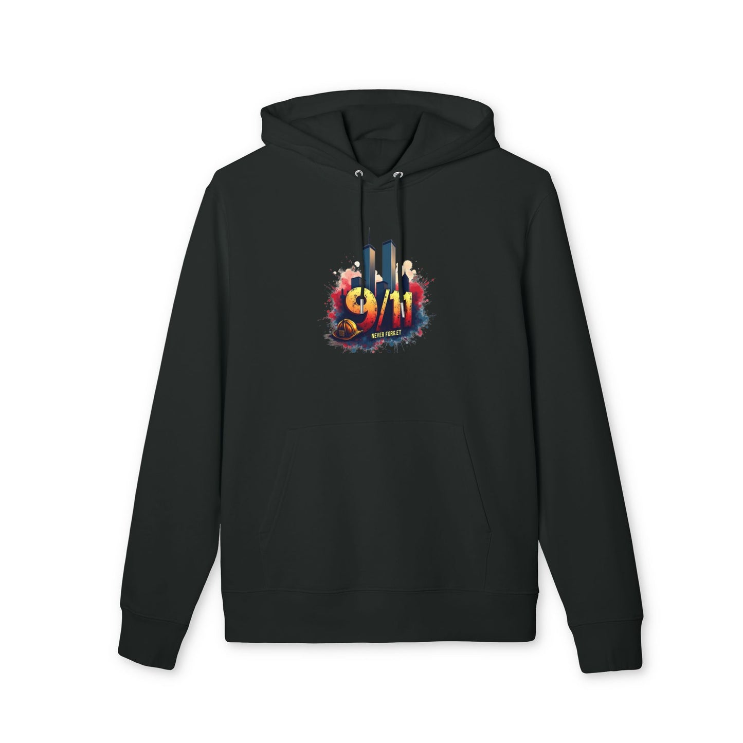 9/11 Memorial Hoodie — Twin Towers Tribute Sweatshirt