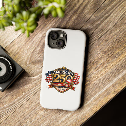 25th Anniversary Patriotic Phone Case — America’s Celebration Design