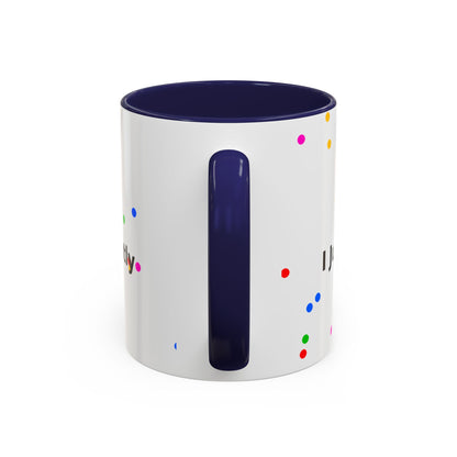 ADHD Coffee Mug — "I Have ADHD, I Hyperfocus Differently" Accent Ceramic Mug