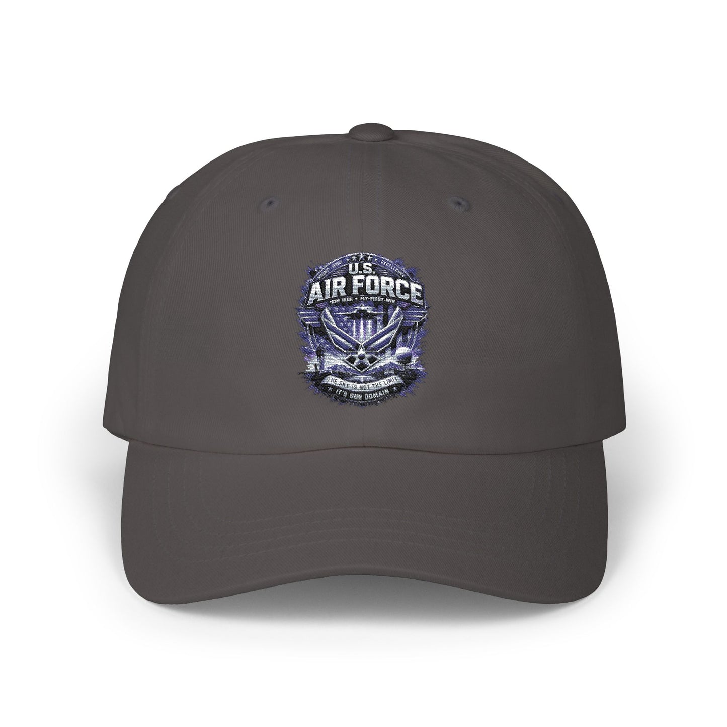 Air Force Emblem Classic Dad Cap — Vintage Military Baseball Hat