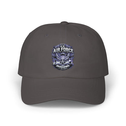 Air Force Emblem Classic Dad Cap — Vintage Military Baseball Hat