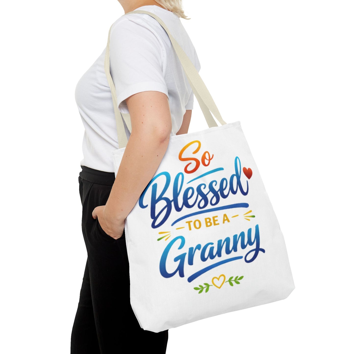 So Blessed to Be a Granny Tote Bag — Gift Tote for New Grandmothers