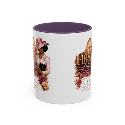 First Lady Church Coffee Mug — Inspirational Faith & Sunday Best Design