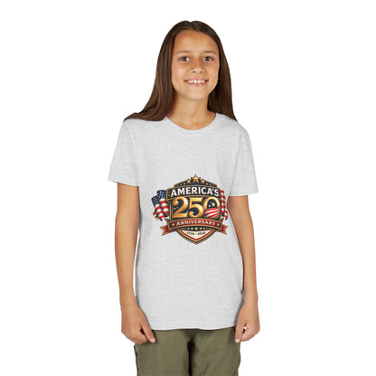 America's 250th Anniversary Youth Tee - Patriotic 1776–2026 Celebration Shirt