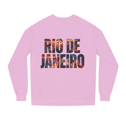 Rio de Janeiro Graphic Sweatshirt — Sunset Typography Travel Crewneck