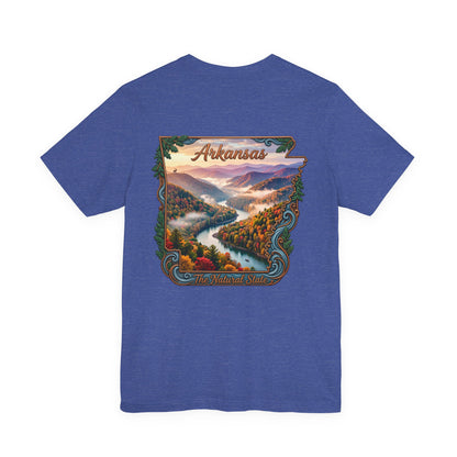 Arkansas Scenic River Tee — The Natural State Retro Landscape T-Shirt