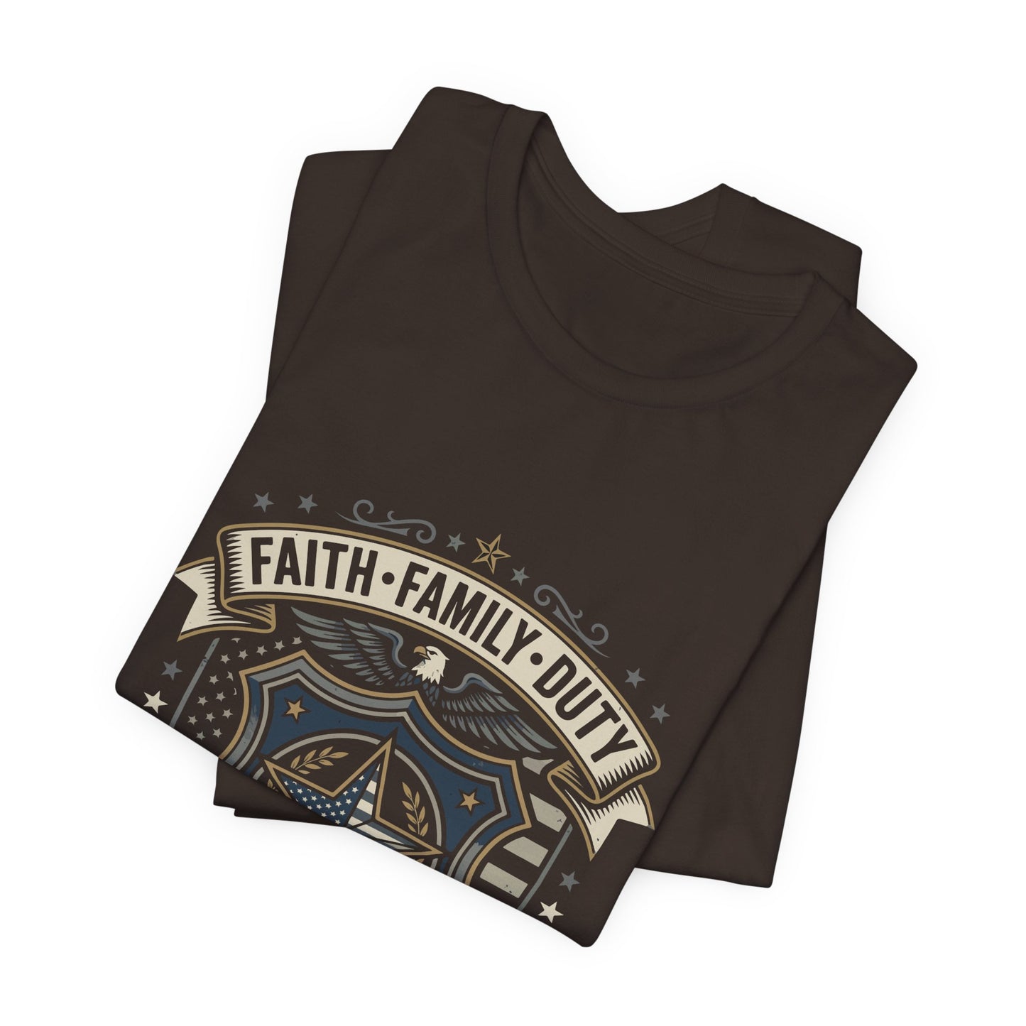 Faith · Family · Duty Shield T‑Shirt