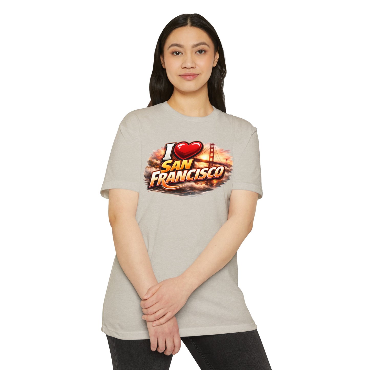 I  San Francisco T-Shirt — Golden Gate Sunset City Souvenir Tee
