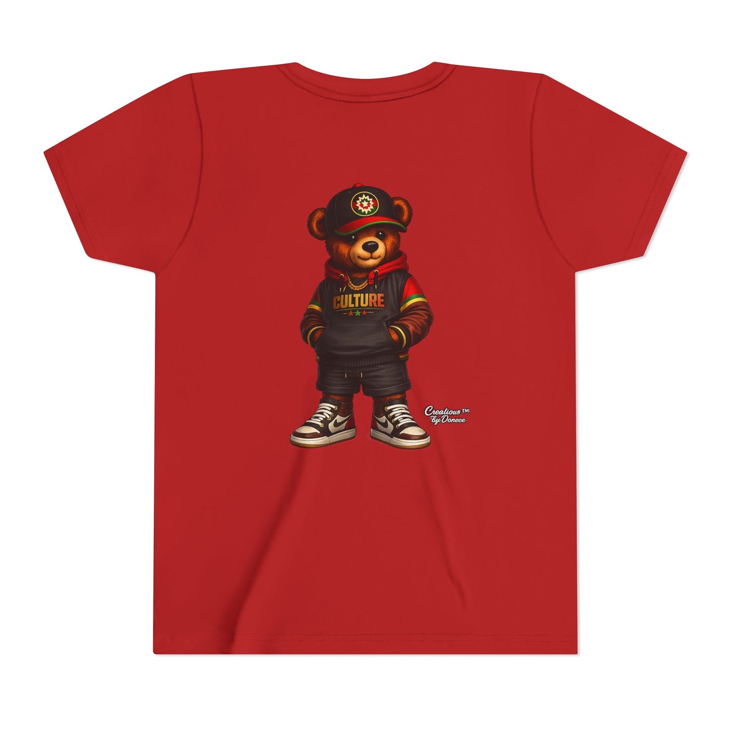 Youth Tee — Urban Bear "Culture" Graphic