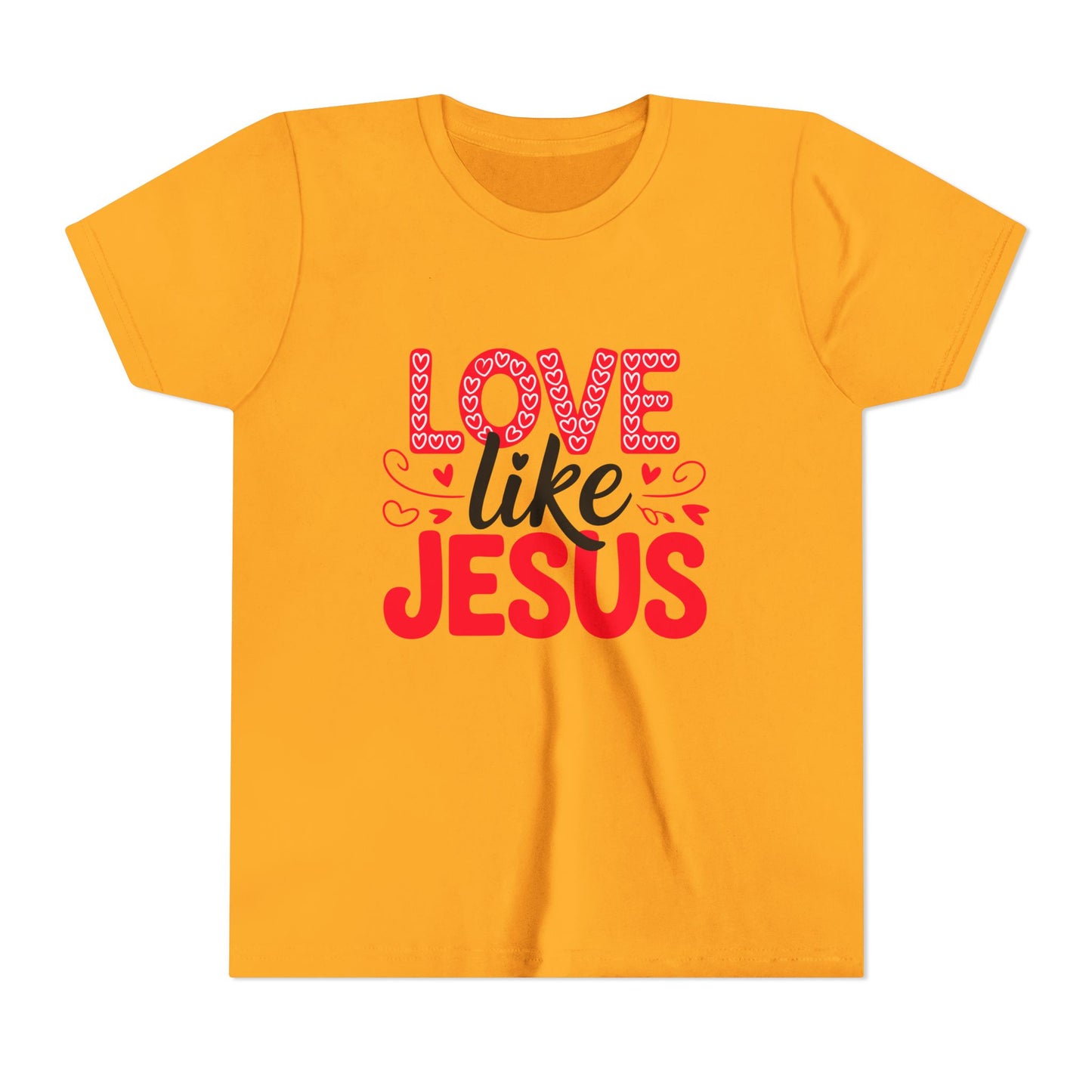 Youth Tee - "Love Like Jesus" Christian Kids Shirt