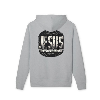 Jesus Hoodie — “Jesus: The Way • The Truth • The Life” Graphic Pullover