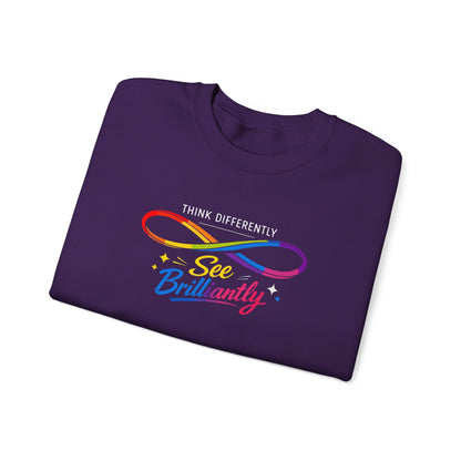 Think Differently See Brilliantly Sweatshirt