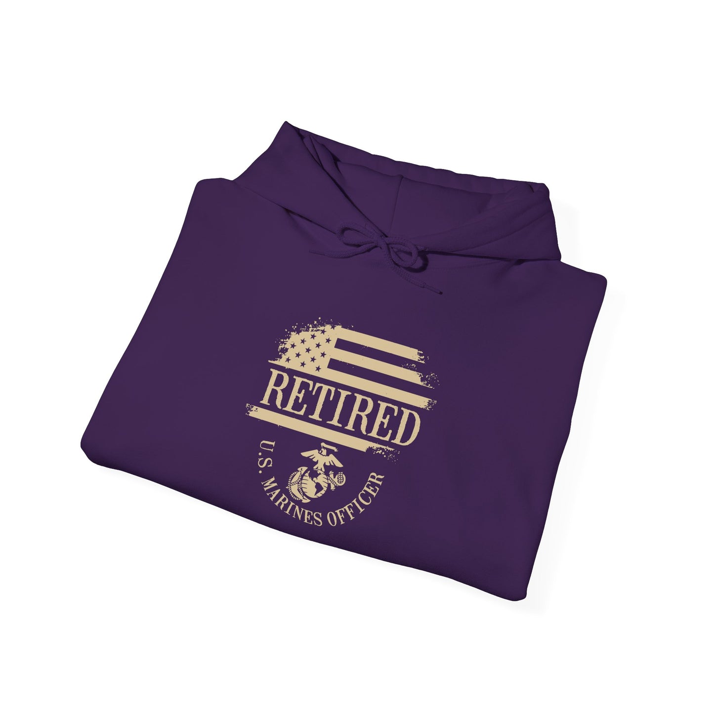 Retired U.S. Marines Officer Hoodie