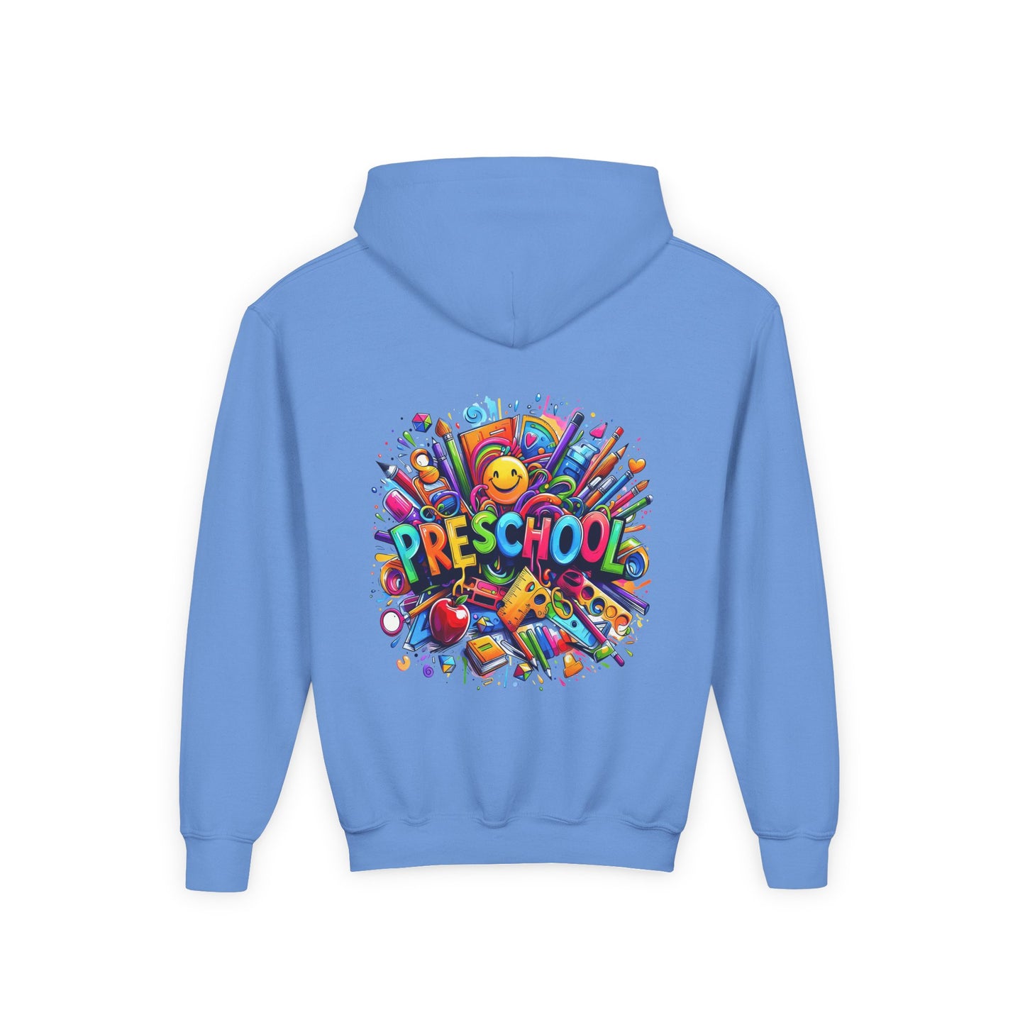 Preschool Kids Hoodie — Colorful Back-to-School Preschool Design