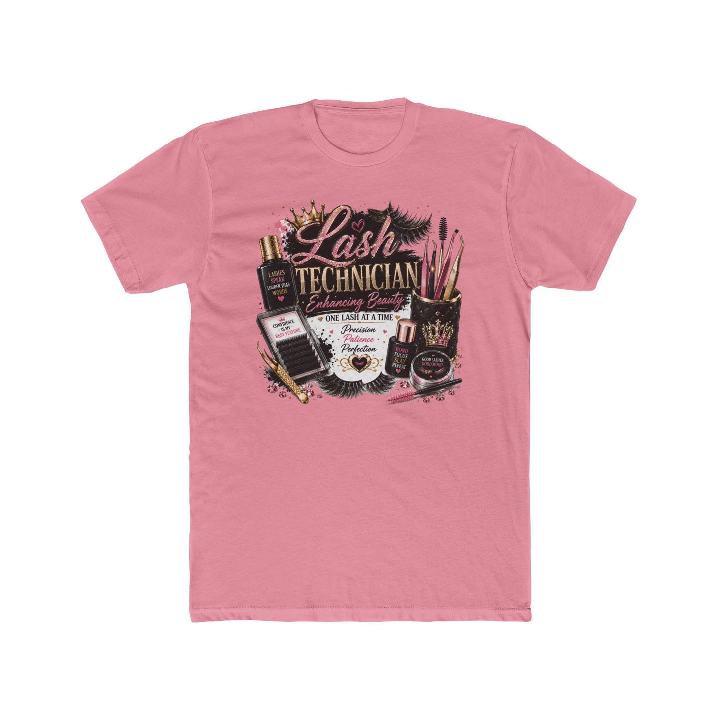 Lash Technician Crew Tee - Eyelash Extension Artist T-Shirt