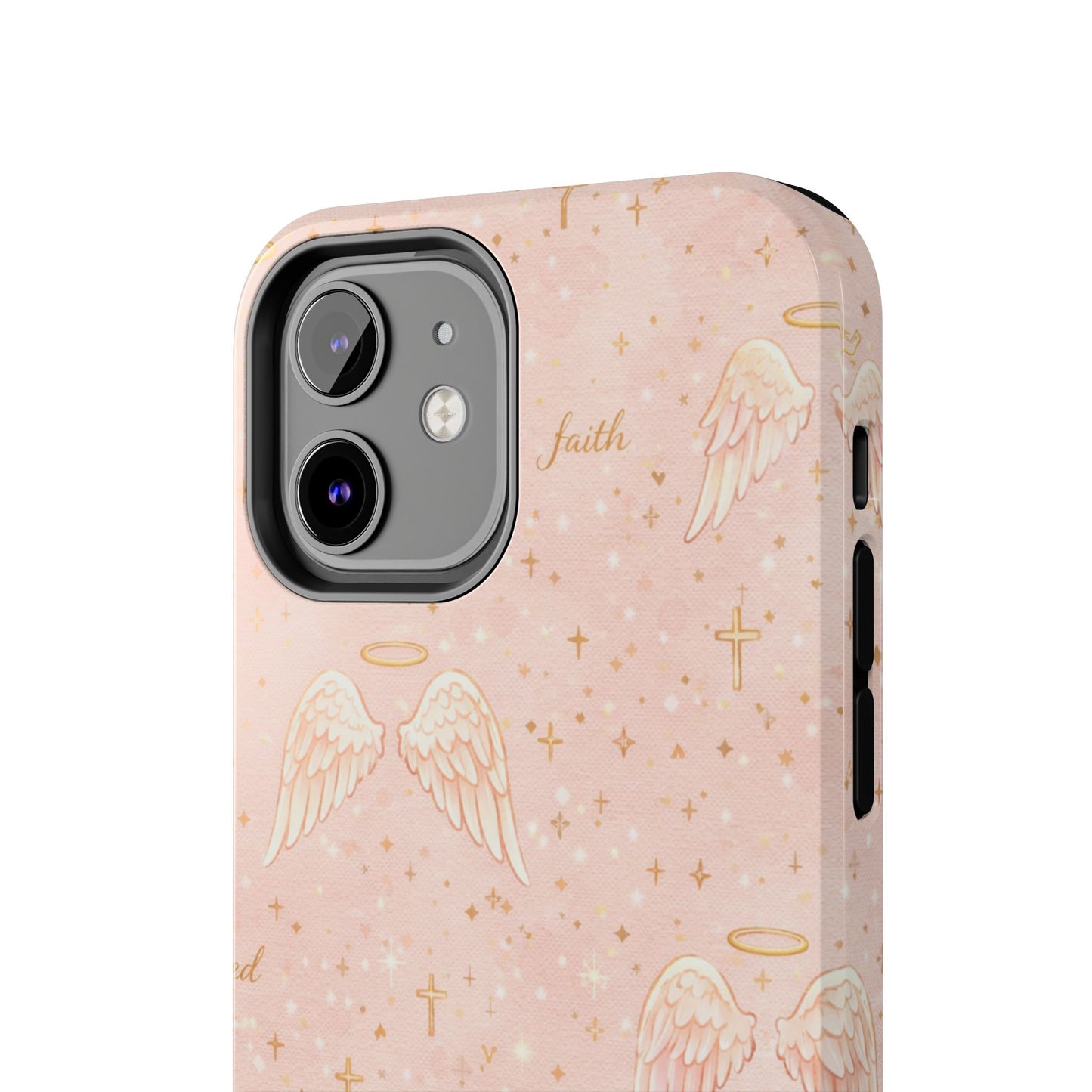 Faith & Grace Angels Phone Case | Christian floral iPhone Case
