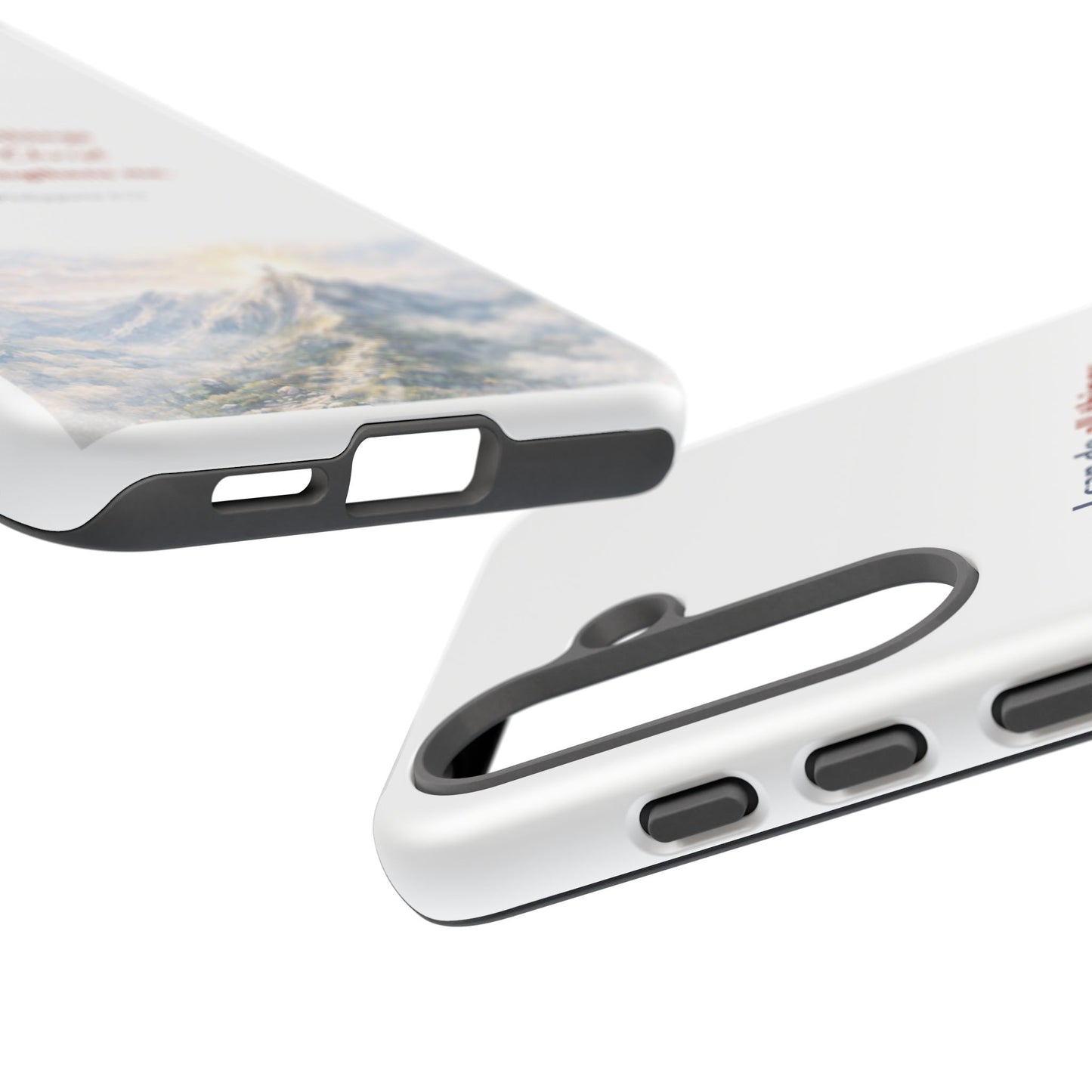 Christian Phone Case – “I Can Do All Things Through Christ” Inspirational Tough Case