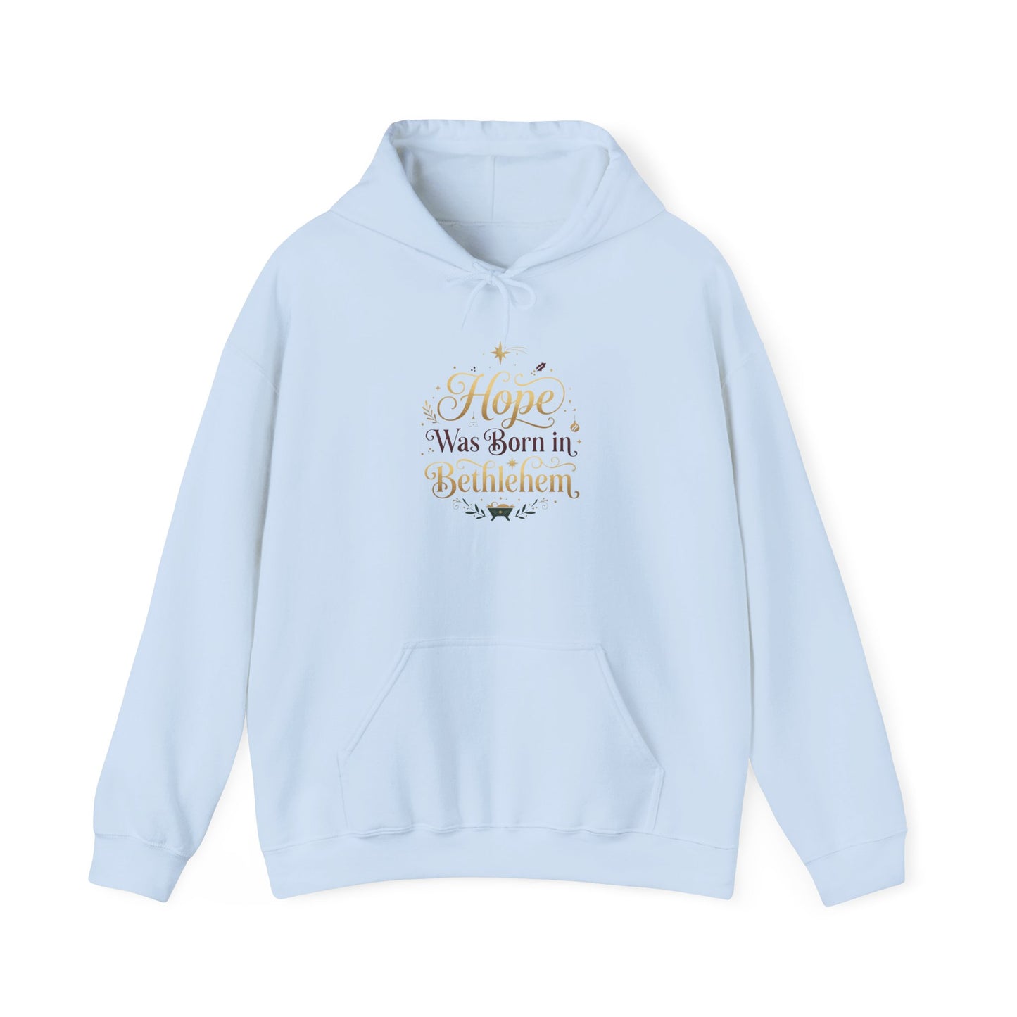 Hope Was Born in Bethlehem Hoodie