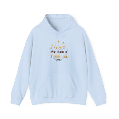 Hope Was Born in Bethlehem Hoodie