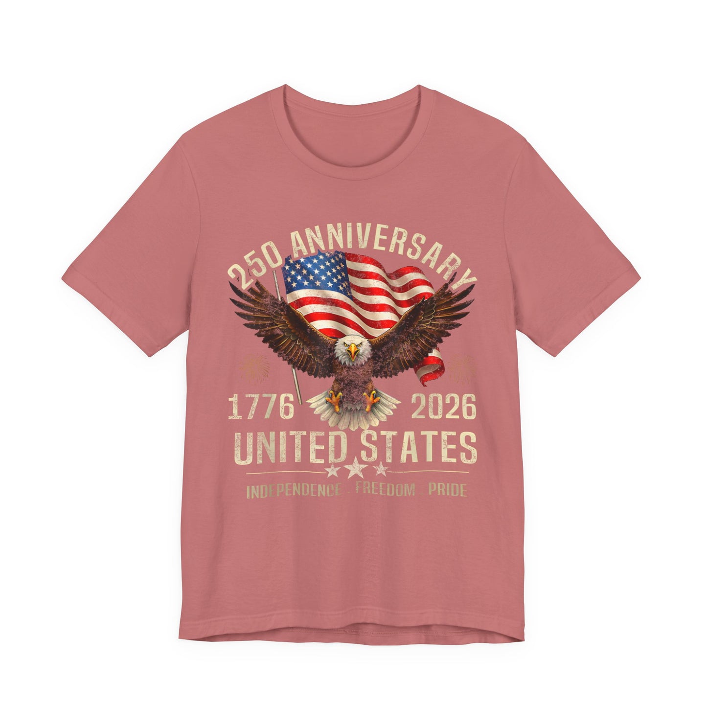 250th Anniversary United States Eagle T-Shirt – 1776–2026 Patriotic Tee