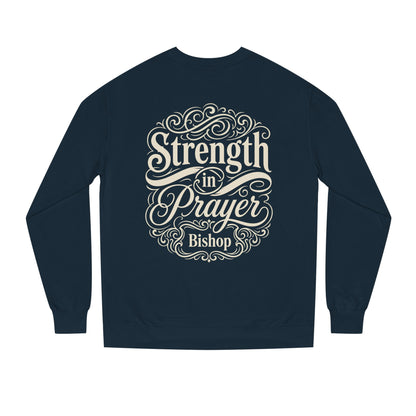 Strength in Prayer Sweatshirt — Inspirational Christian Crewneck for Faith & Encouragement