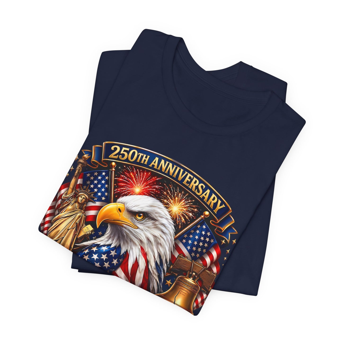 Independence 250th Eagle T-Shirt – United States 1776-2026 Centennial Graphic Tee