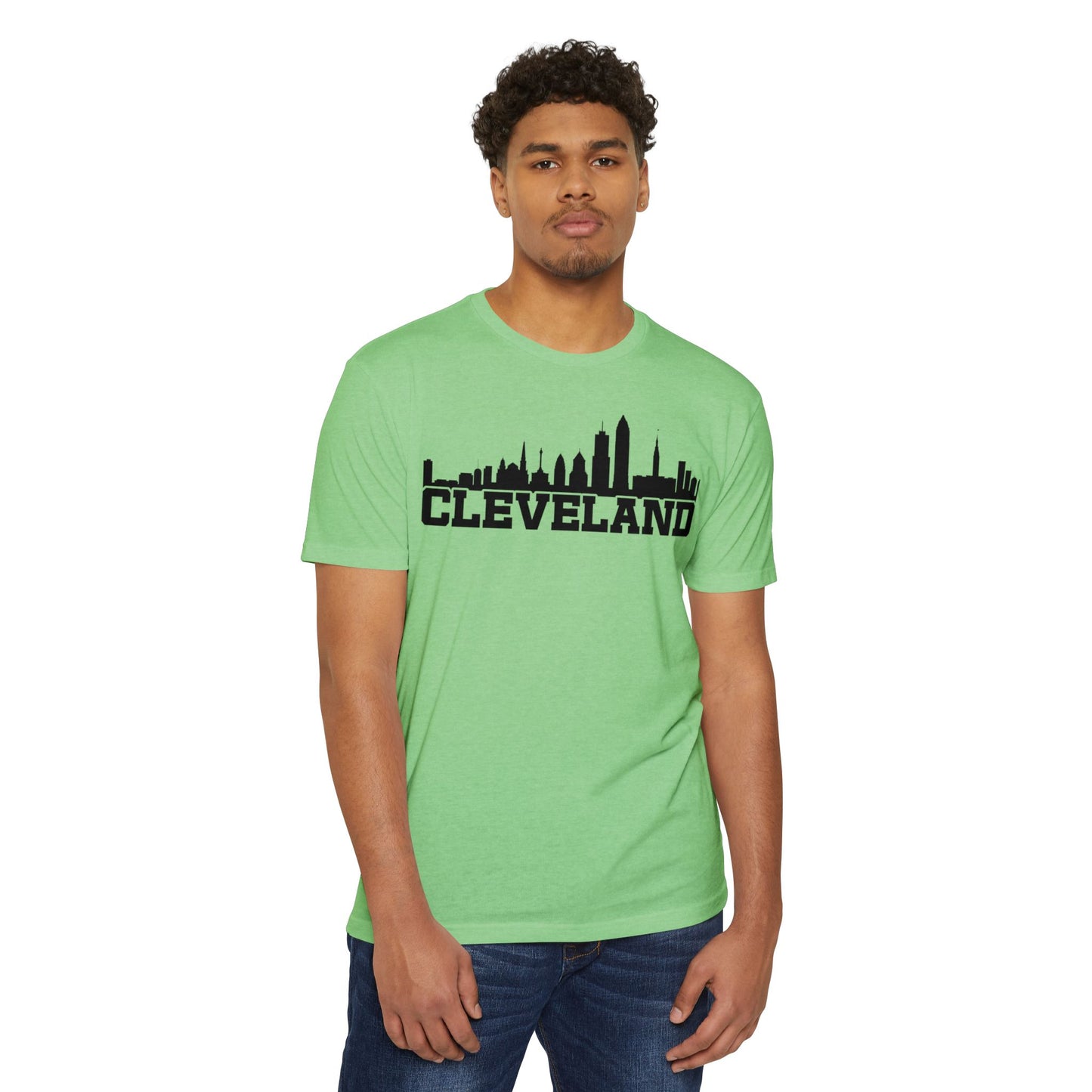 Cleveland Skyline T-Shirt — Retro City Silhouette Tee