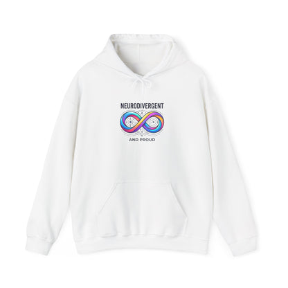 Neurodivergent Infinity Logo Hoodie | autistic pride, affirming
