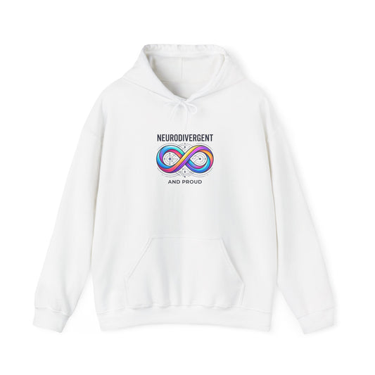 Neurodivergent Infinity Logo Hoodie | autistic pride, affirming