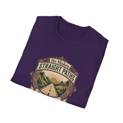 He Makes Straight Paths — Proverbs 3:6 T‑Shirt