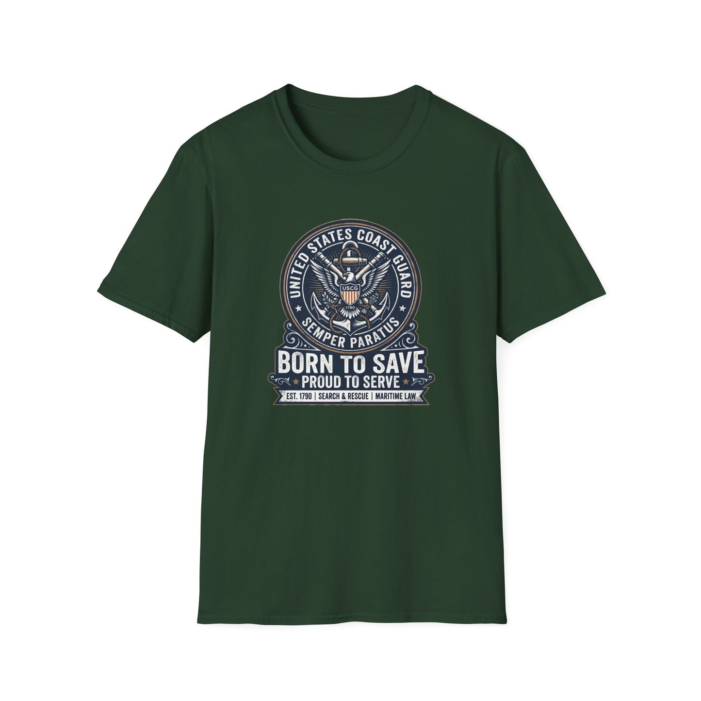 Coast Guard 'Born to Save' T-Shirt