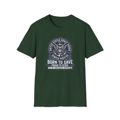 Coast Guard 'Born to Save' T-Shirt