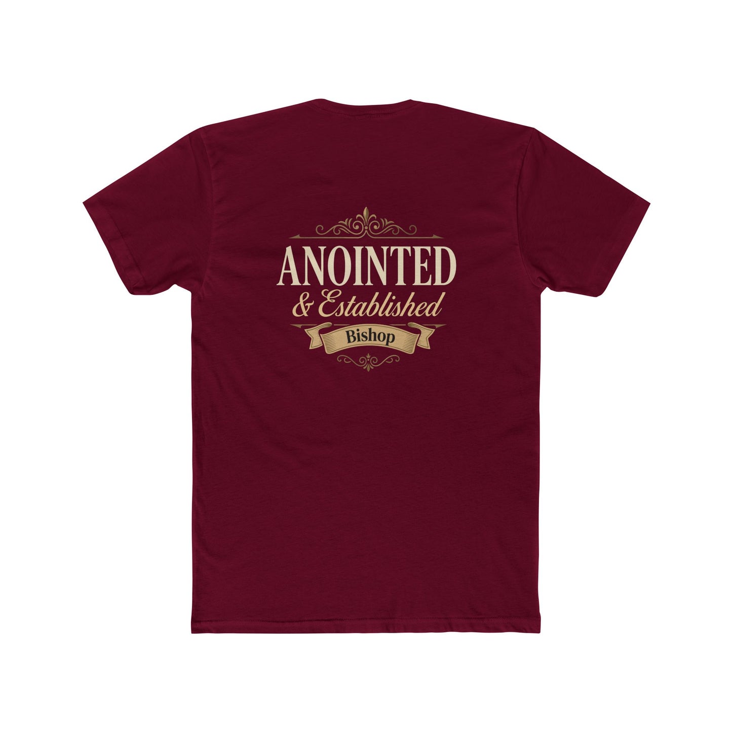 Anointed & Established Bishop T-Shirt — Christian Ministry Tee