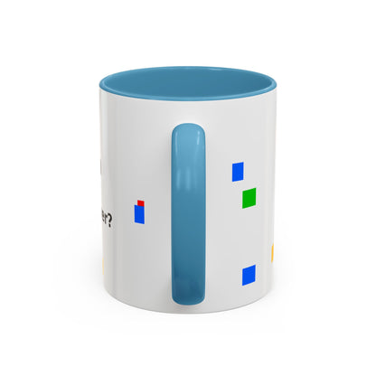 Autism Awareness Coffee Mug - "I Have Autism, What's Your Superpower?" Accent Mug
