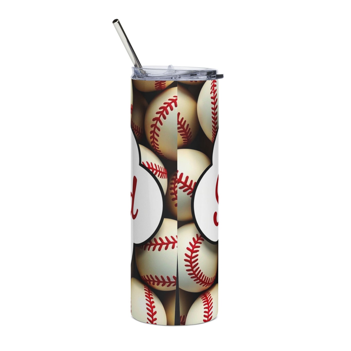 Baseball "Best Step Dad Ever" 20oz Stainless Steel Tumbler