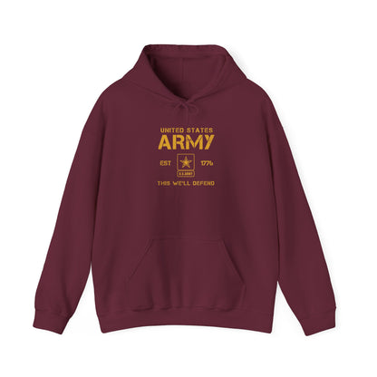 United States Army This We'll Defend Military  Hoodie