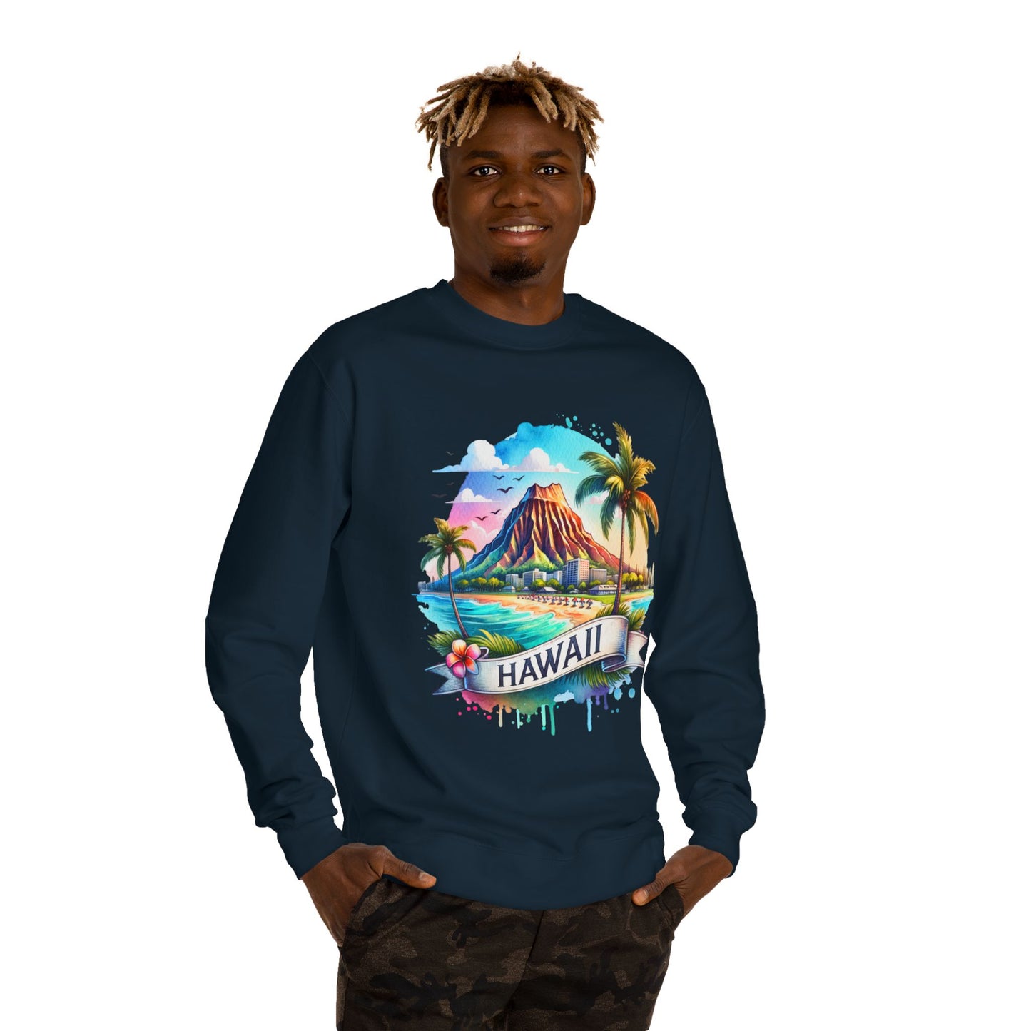 Hawaii Island Graphic Sweatshirt