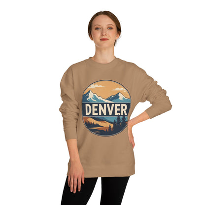 Denver Mountain Badge Sweatshirt