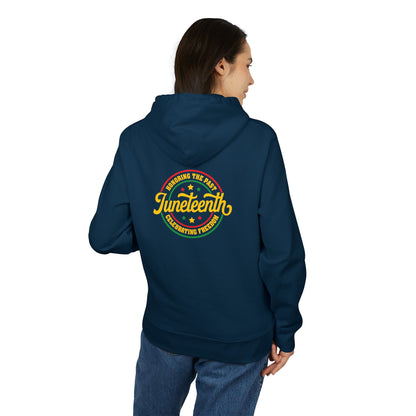 Juneteenth Hoodie — Celebrating Freedom Retro Badge Sweatshirt