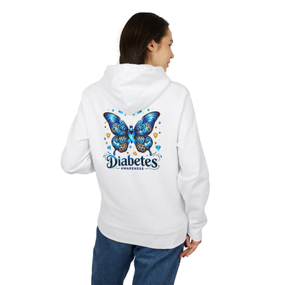 Diabetes Awareness Butterfly Hoodie
