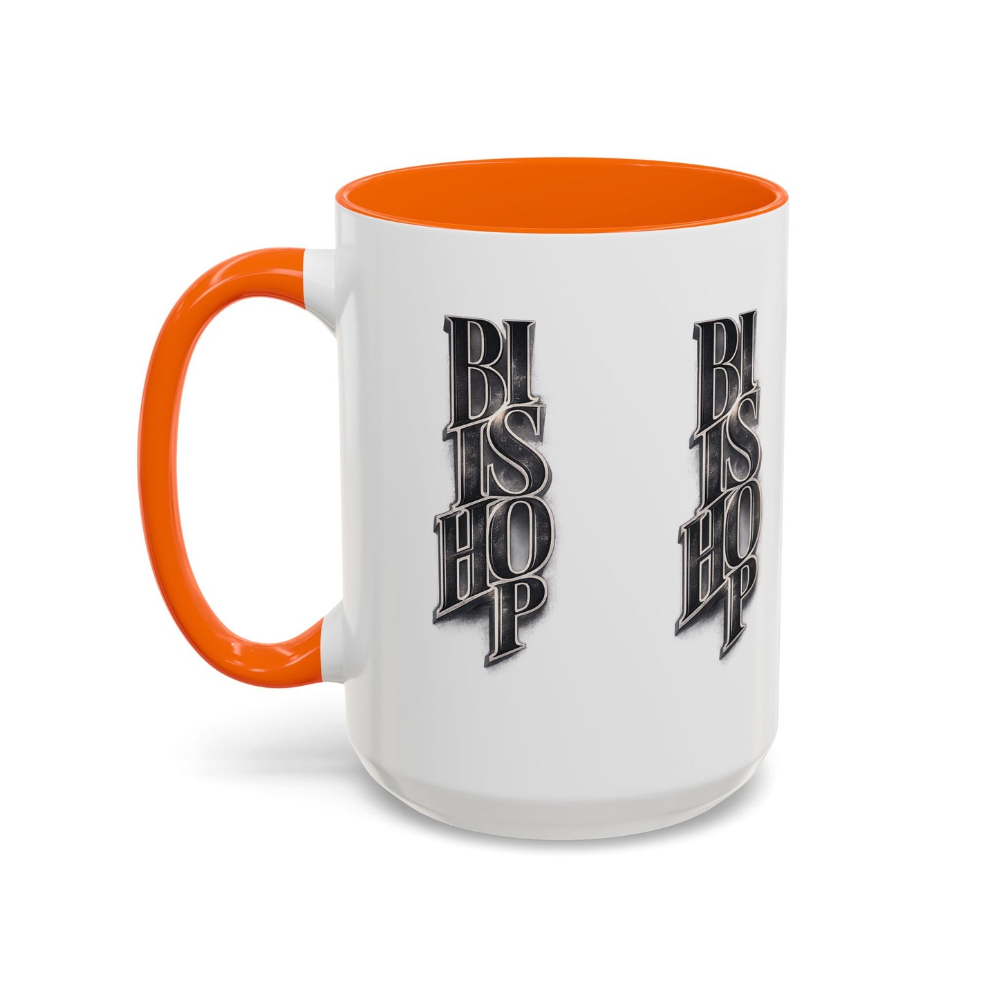 Bishop Vertical Logo Accent Coffee Mug — 11/15oz
