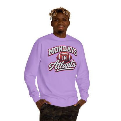 Mondays in Atlanta Football Sweatshirt