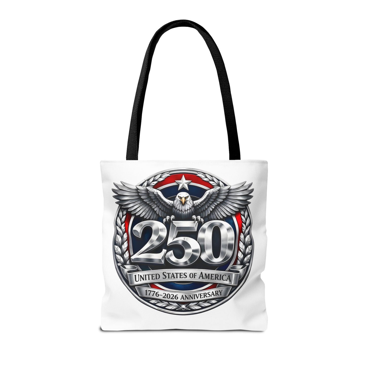 250th USA Anniversary Tote Bag — Patriotic Eagle 1776–2026 Commemorative Tote