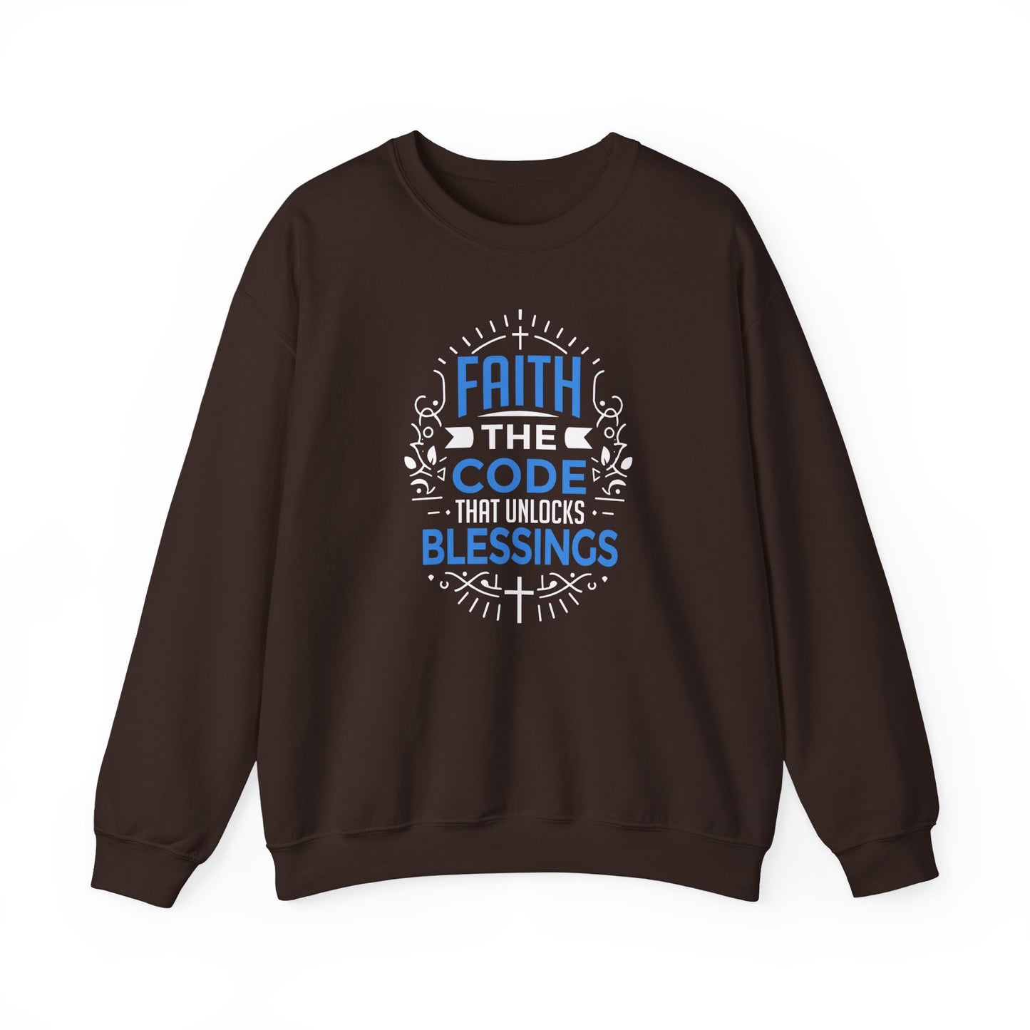 Faith The Code That Unlocks Blessings Sweatshirt