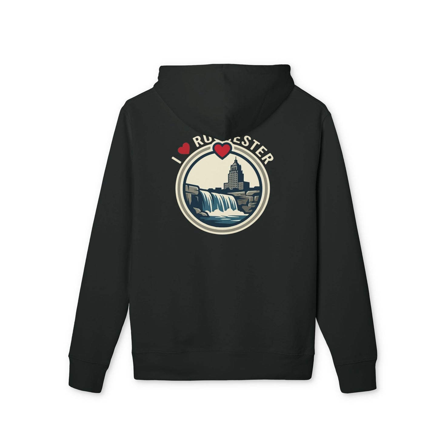 Rochester Retro Waterfall Hoodie — I  Rochester Graphic