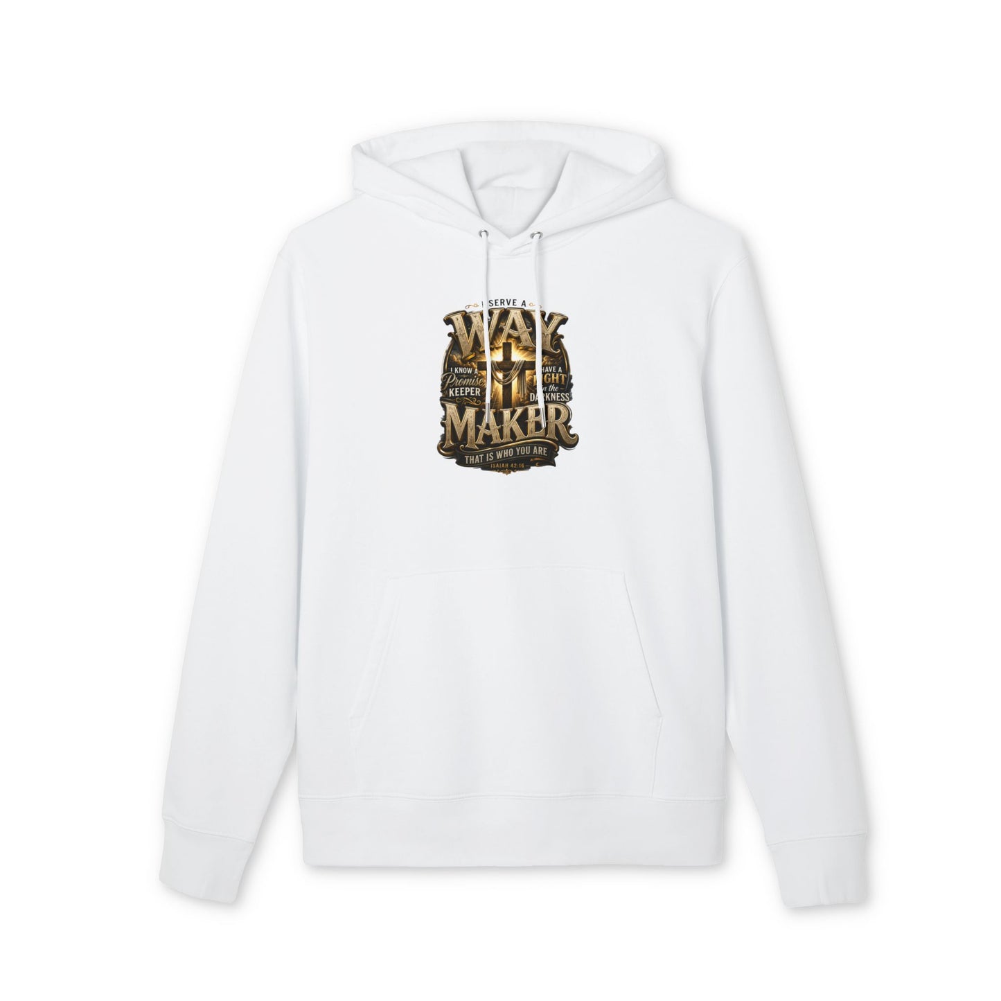 Waymaker Hoodie — Christian Faith Graphic Pullover ("Way Maker")