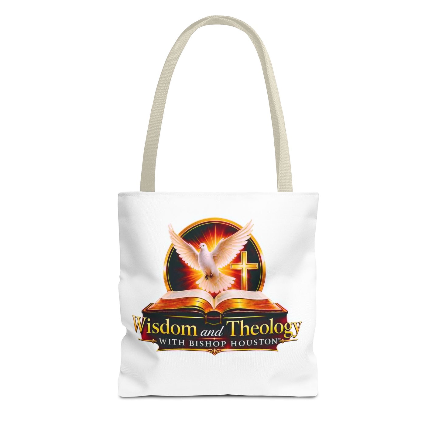 Christian Wisdom & Theology Tote Bag — 'Wisdom and Theology with Bishop Houston' Inspirational Faith Tote